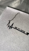 Custom Heartbeat Nameplate