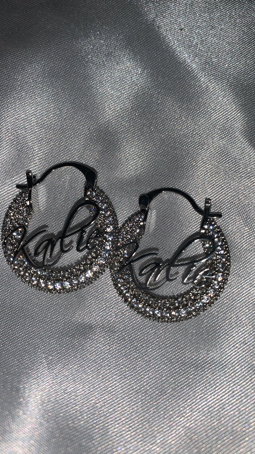 Diamond Lux Hoops